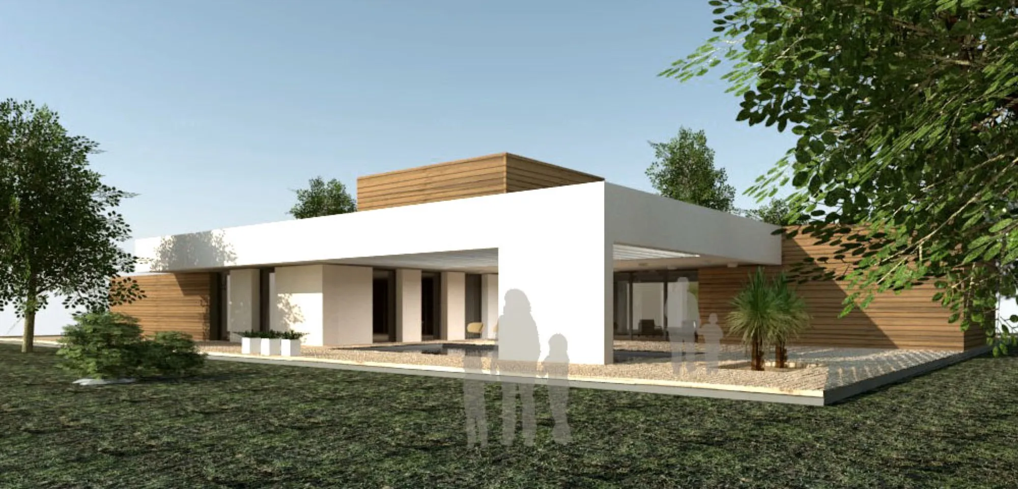 budynek mieszkalny Łódź — Budownictwo mieszkalne jednorodzinne, AKWADRAT Studio